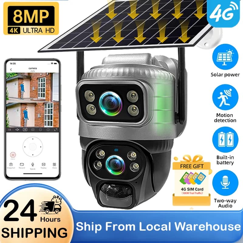 Kamera solarna V380 Pro