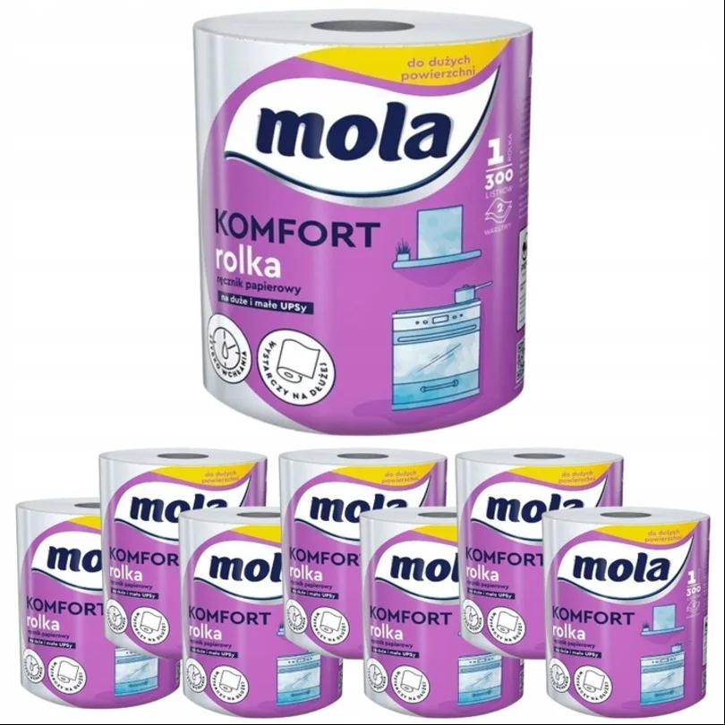 Ręcznik papierowy Mola Komfort x 8 sztuk