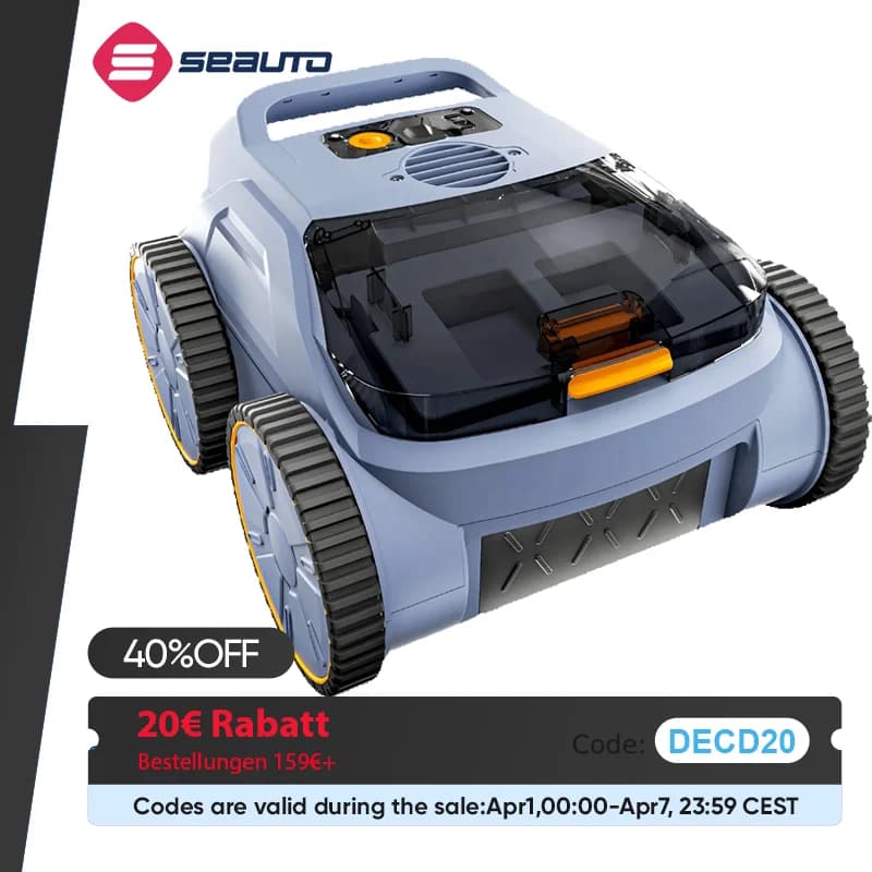 Robot do czyszczenia basenu Seauto