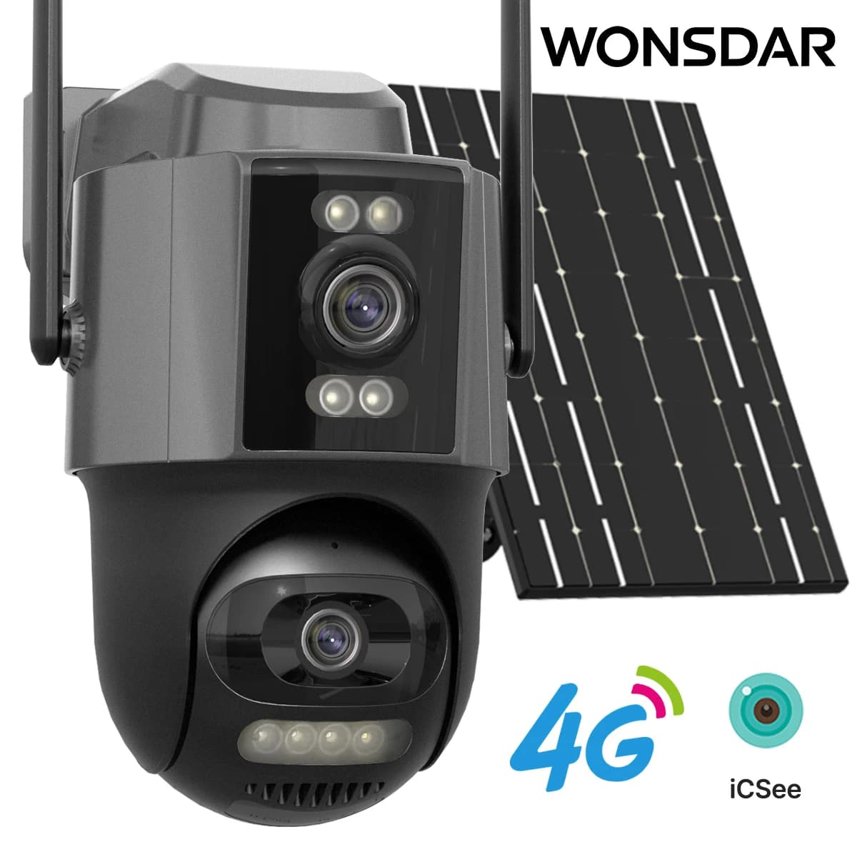 Kamera solarna WONSDAR 4G 