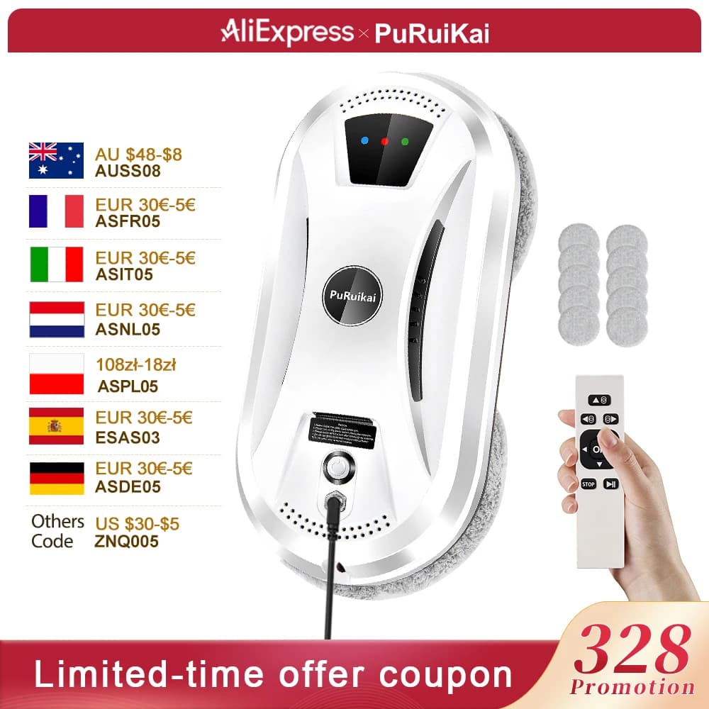 Robot do mycia okien PuRuiKai 