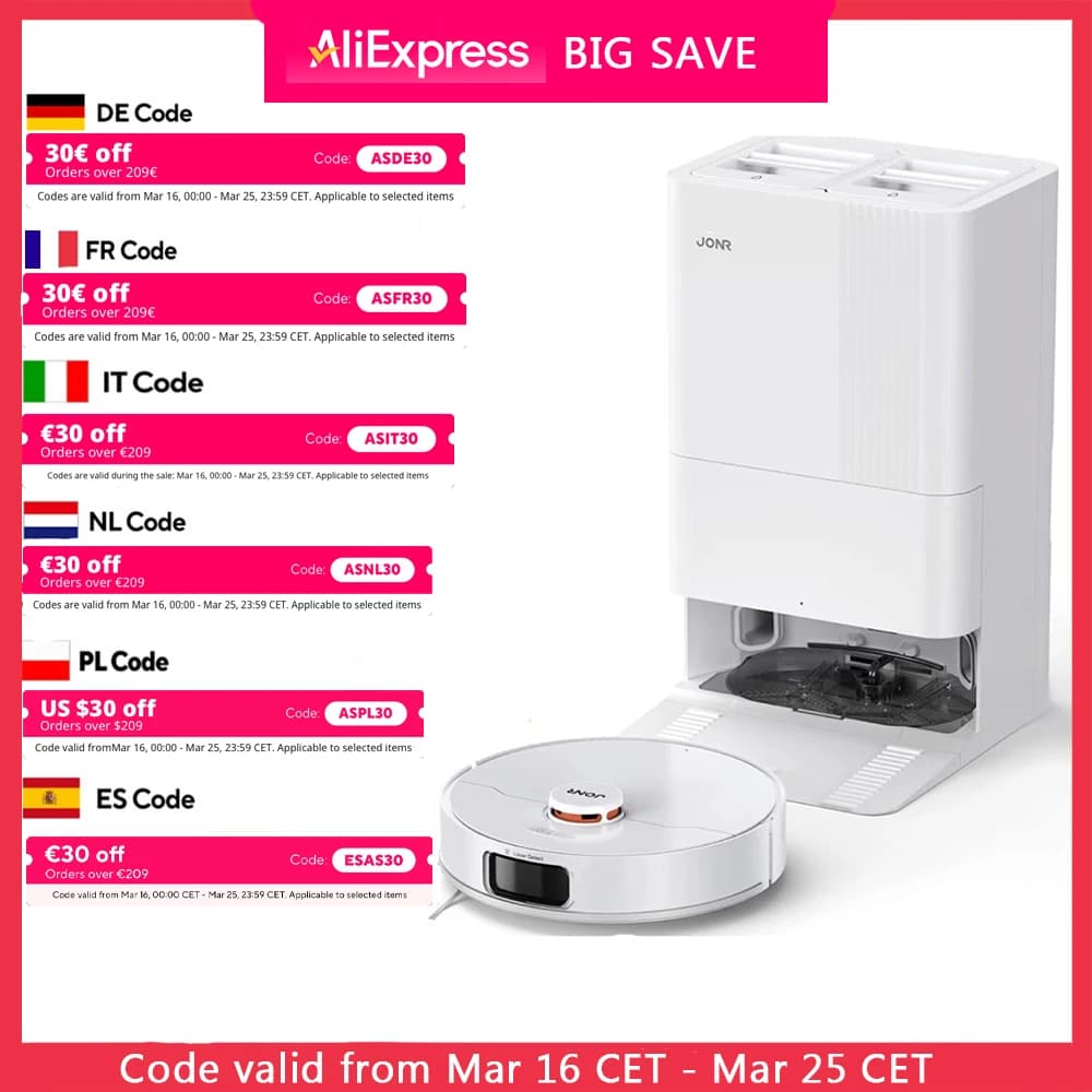 Robot sprzątający JONR Robot Vacuum P20 Pro