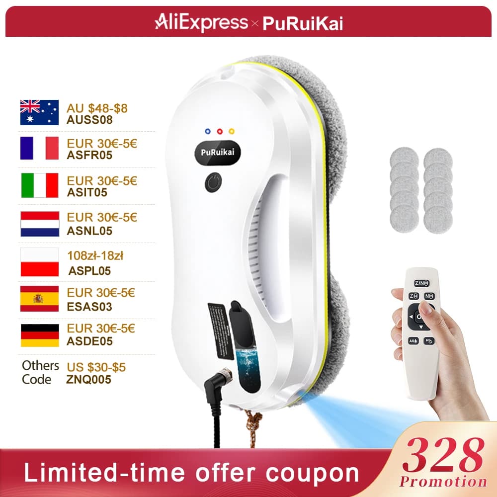 Robot do mycia okien PuRuiKai 