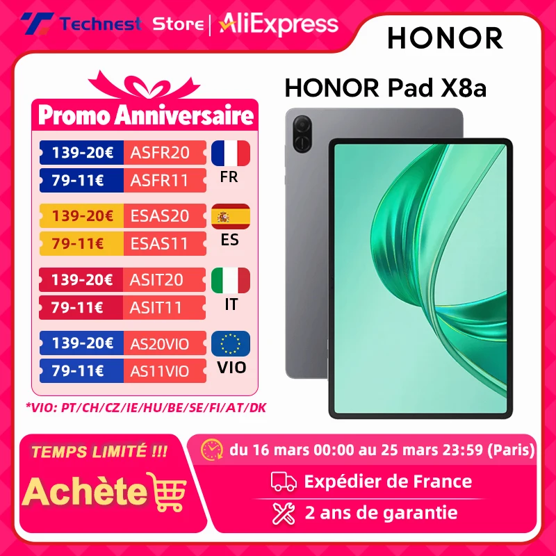 Tablet HONOR Pad X8a