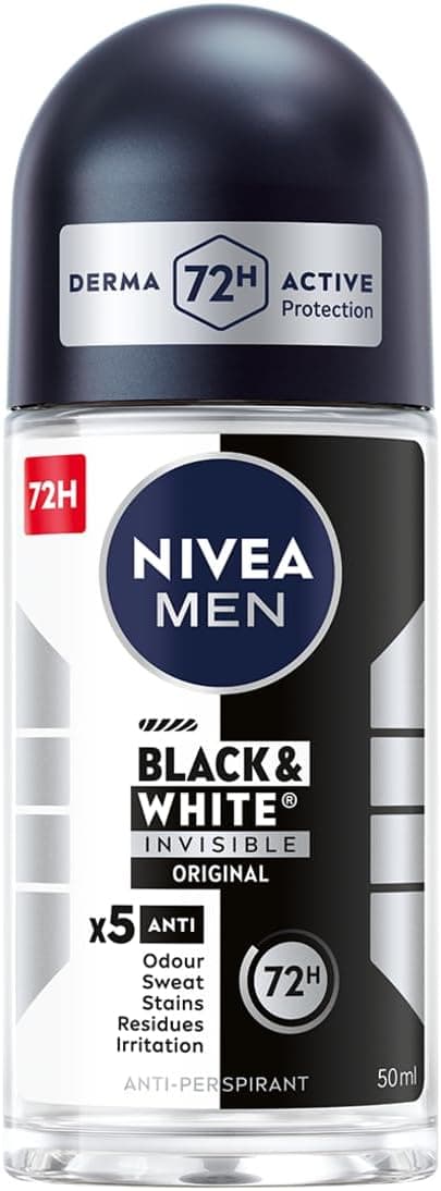 Antyperspirant NIVEA MEN Black & White 50ml