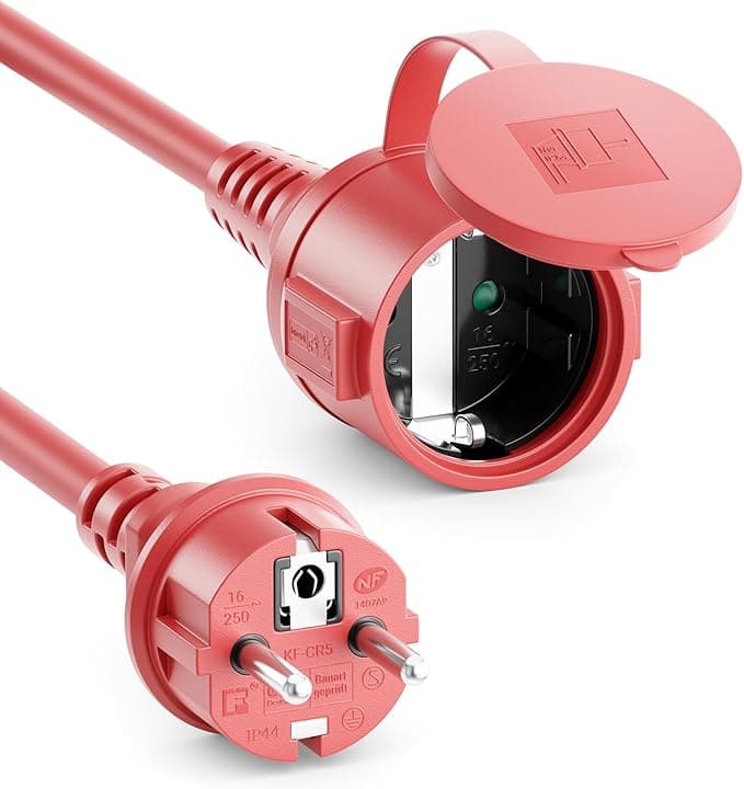 Przedłużacz ogrodowy 7.5m IP44