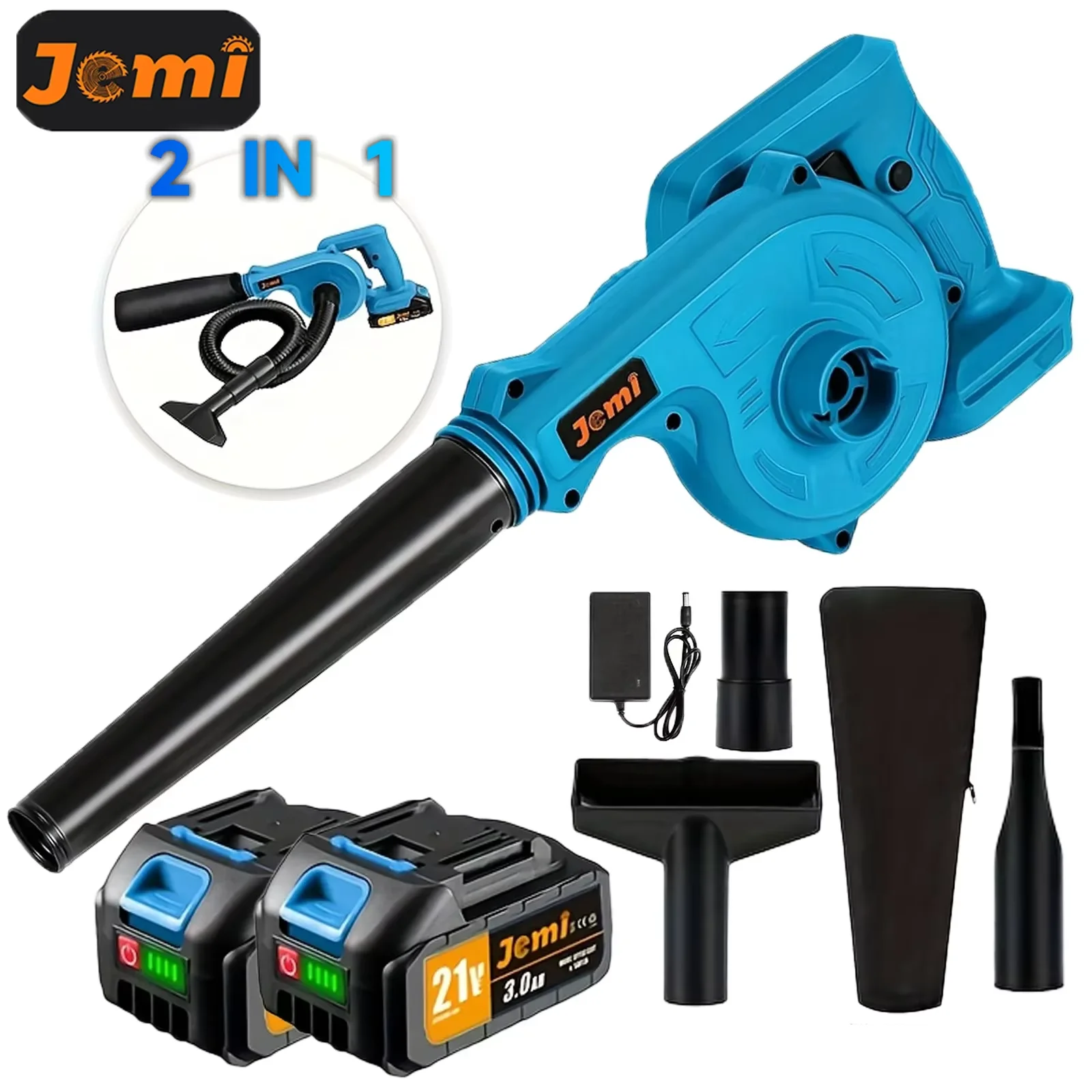 Dmuchawa Jemi - zestaw 2xAKU