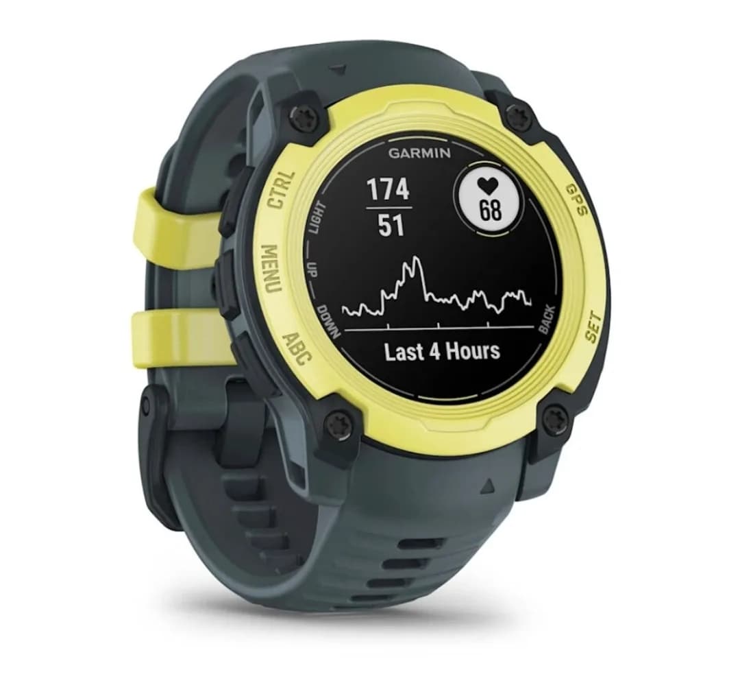 Smartwatch GARMIN Instinct E limonkowy